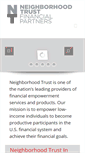 Mobile Screenshot of neighborhoodtrust.org